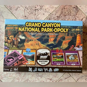 NEW Grand Canyon National Park-Opoly Collector's Edition Game Board
